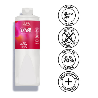 Wella Professionals oksidacinė emulsija Color Touch 4%, 1000ml