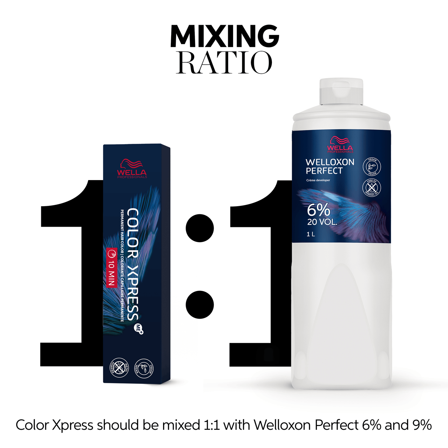 Wella Professionals COLOR XPRESS ME+ 10 MIN plaukų dažai, 60 ml