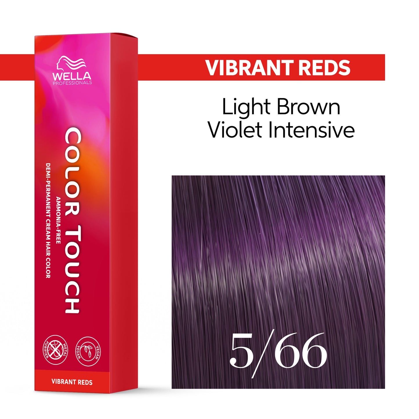 Wella Professionals plaukų dažai Color Touch Vibrant Reds, 60ml
