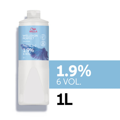 Wella Professionals oksidacinė emulsija Welloxon Pastel 1.9%, 1000ml